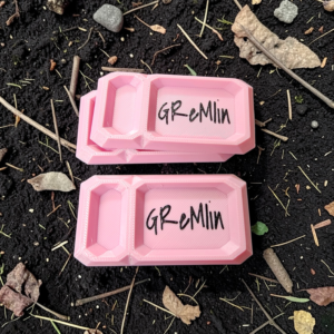 3 Pack Mini Dual Feeding Dish (3" x 1.5")
